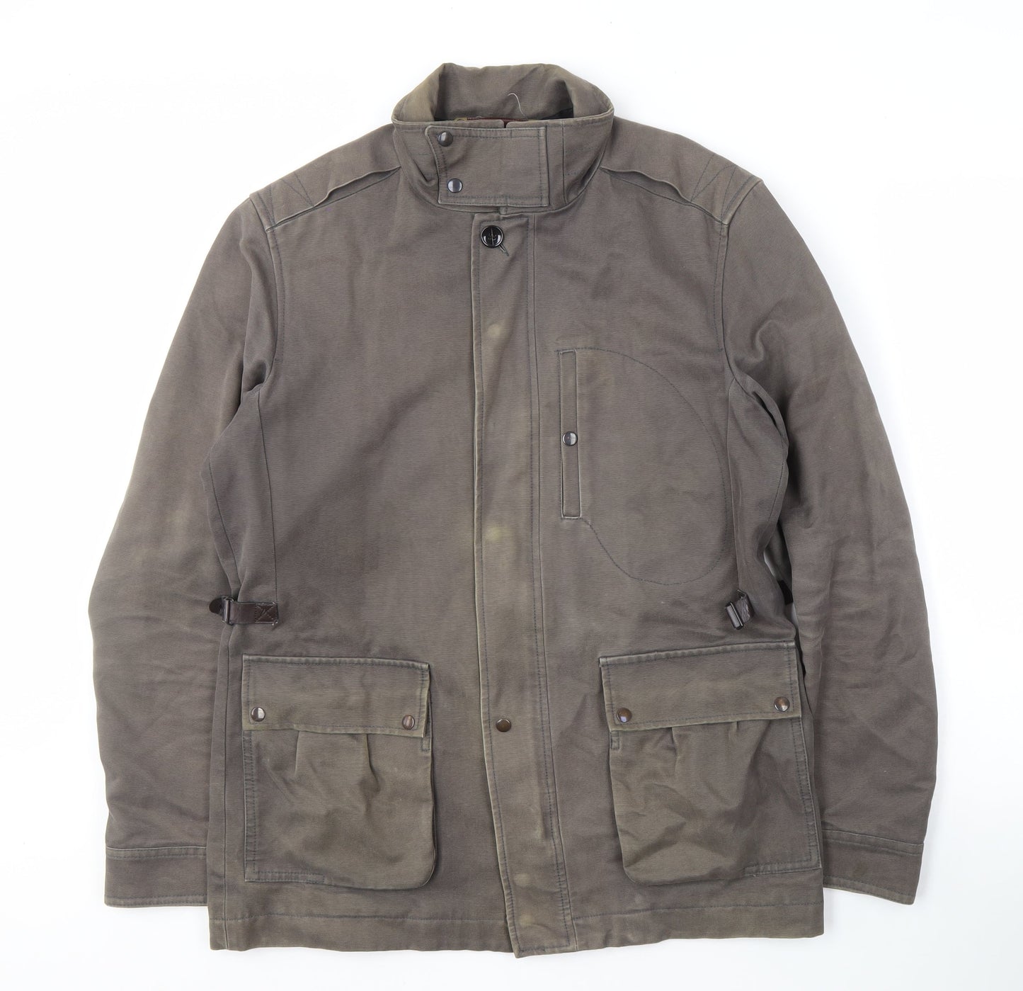 Mens UK Size M Reiss Grey Basic Jacket