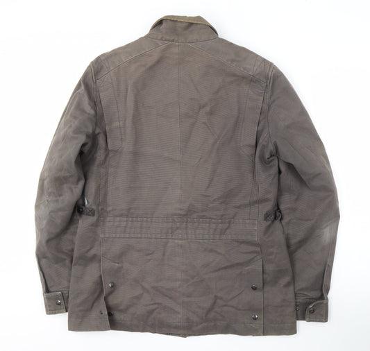 Mens UK Size M Reiss Grey Basic Jacket