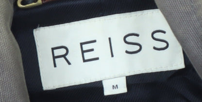 Mens UK Size M Reiss Grey Basic Jacket