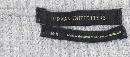 Womens UK Size M Urban Outfitters Grey Full Zip Jumper