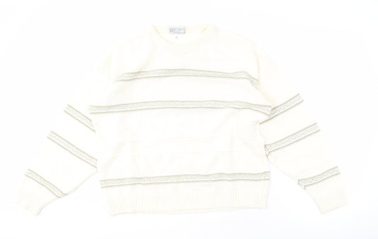 Greenwoods Men's Ivory XL Pullover Jumper