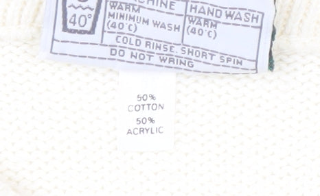 Greenwoods Men's Ivory XL Pullover Jumper