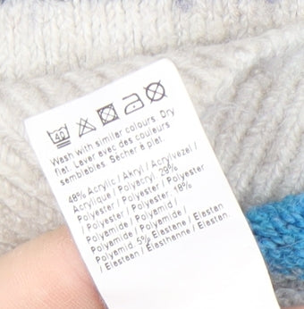 River Island Men's Multicoloured M Striped Pullover Jumper