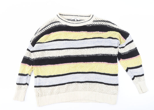Womens UK Size XL NEXT Multicoloured Pullover Jumper