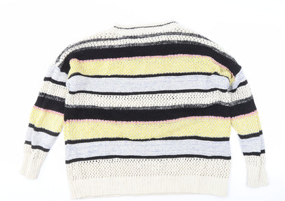 Womens UK Size XL NEXT Multicoloured Pullover Jumper