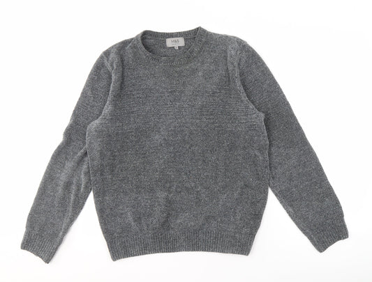 Marks and Spencer Men's Grey Pullover Jumper, M