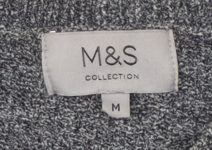 Marks and Spencer Men's Grey Pullover Jumper, M