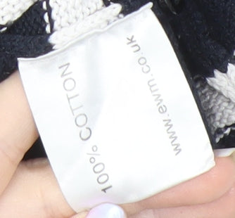 EWM Women's Striped Pullover Jumper Size 18-20