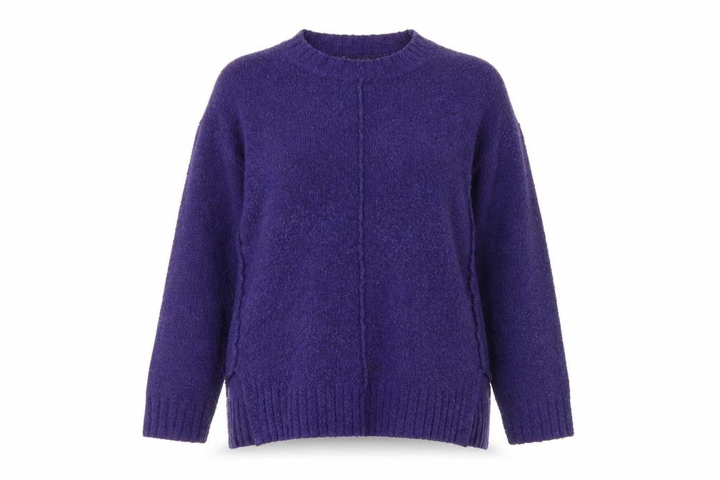 Womens UK Size S Marks and Spencer Purple Pullover Jumper
