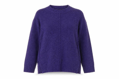 Womens UK Size S Marks and Spencer Purple Pullover Jumper