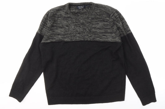 Kensington Eastside Men's Black Pullover Jumper Size L