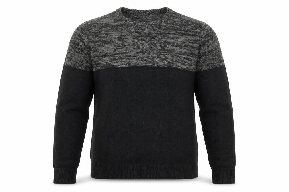 Mens UK Size L Kensington Eastside Black Pullover Jumper