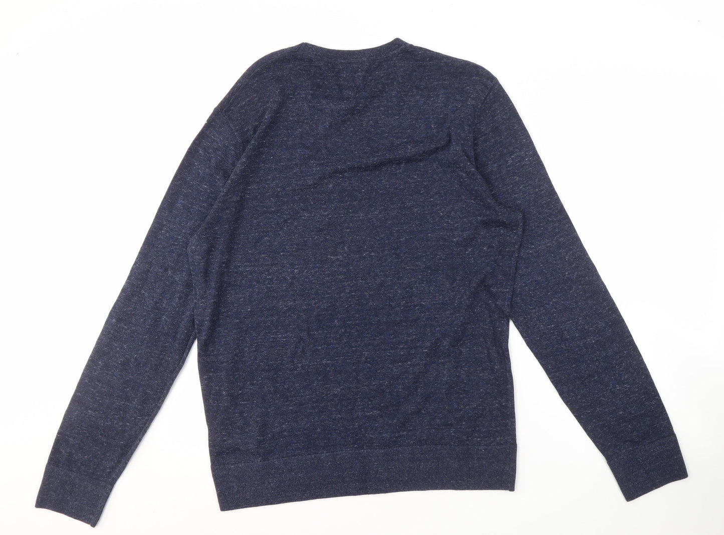 Gap Men's Blue Knit Pullover Jumper Size M
