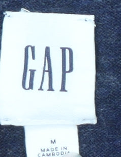 Gap Men's Blue Knit Pullover Jumper Size M