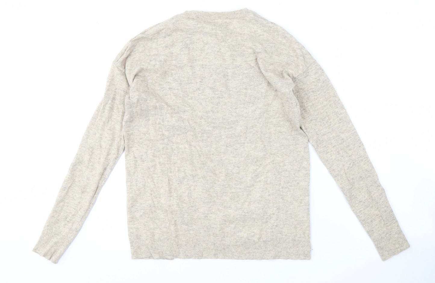 Cath Kidston Women's Beige XS Graphic Print Jumper