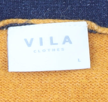 Womens UK Size L VILA Multicoloured Cardigan
