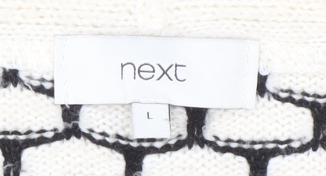 Womens UK Size L NEXT Multicoloured Cardigan Jumper