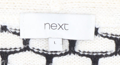 Womens UK Size L NEXT Multicoloured Cardigan Jumper