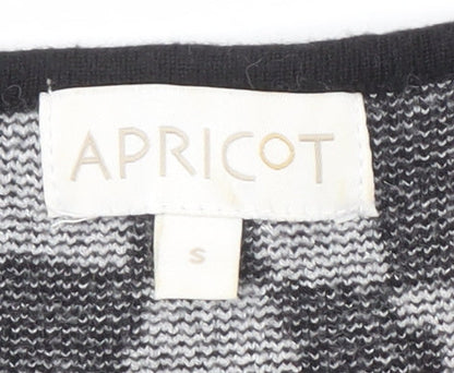 Apricot Women's Black White Bodycon Dress Size S