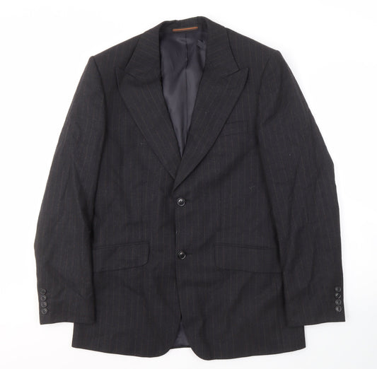 Mens UK Size 38 Topman Regular Grey Suit Jacket