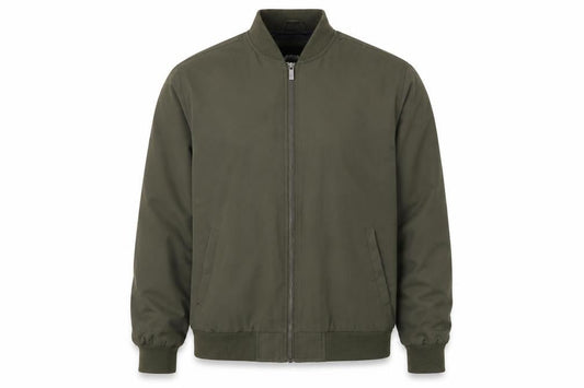 Mens UK Size M Burton Menswear London Green Bomber Jacket