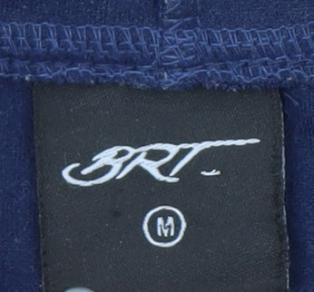 BRT Men's Blue Pullover Hoodie M - Sports Graphic