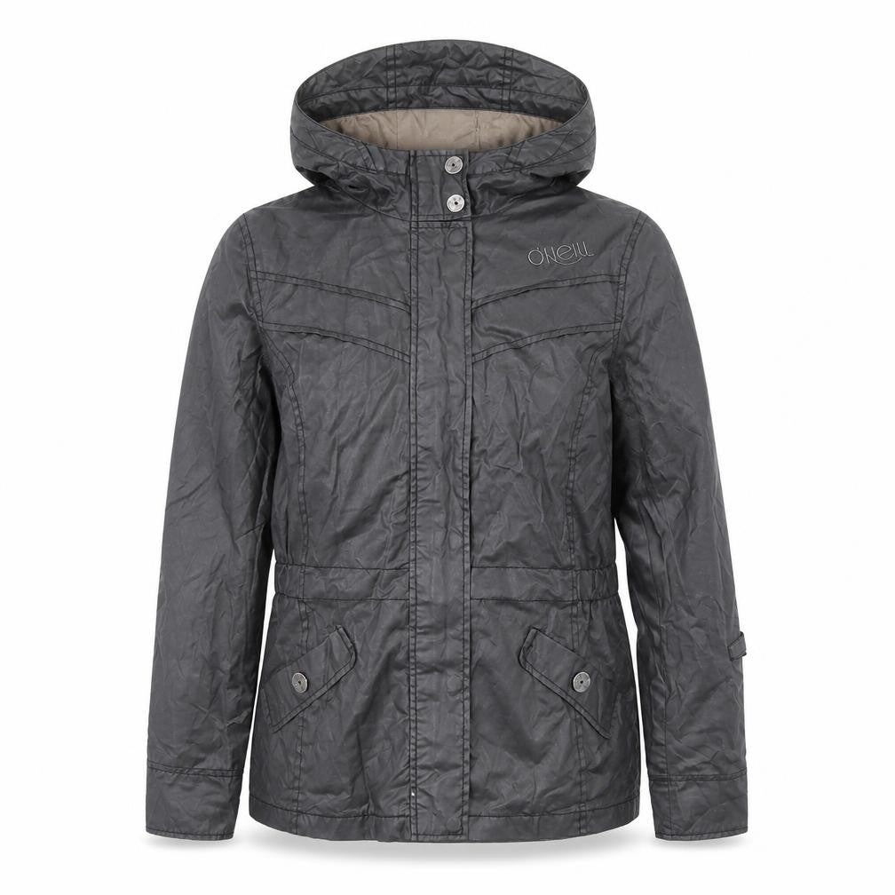 Mens UK Size M O'Neill Black Hooded Jacket