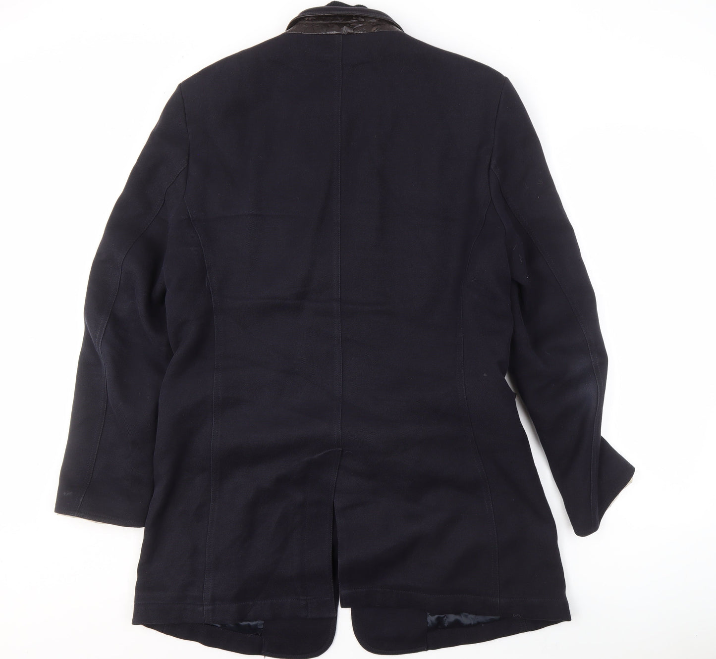 Zara Men's Black XL Military Jacket Coat