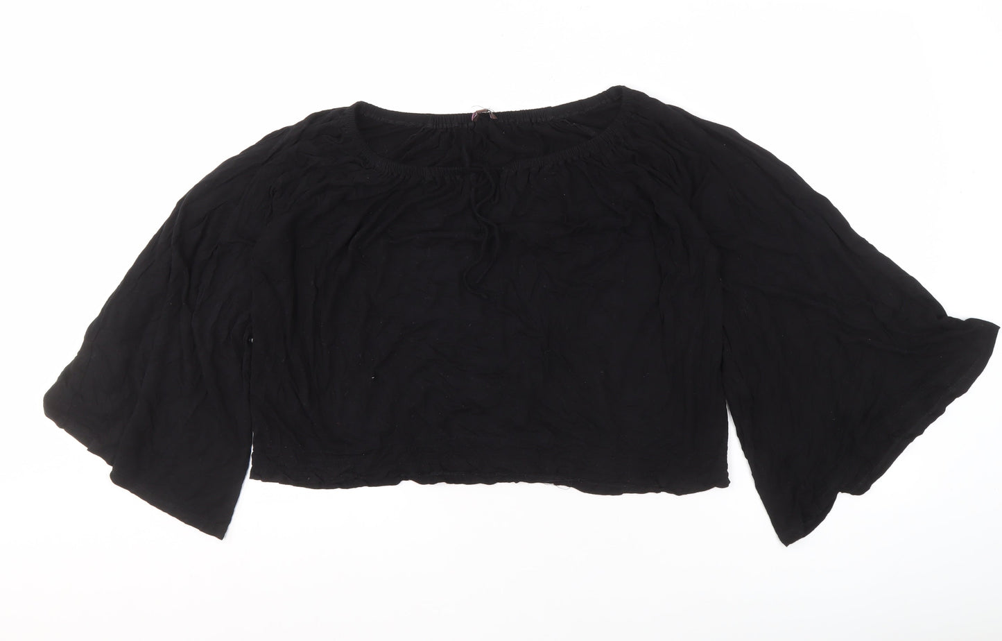 Womens UK Size 8 Phase Eight Black  Blouse