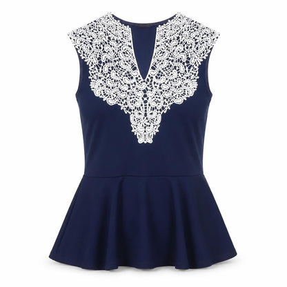 Womens UK Size 8 Quiz Blue  Blouse