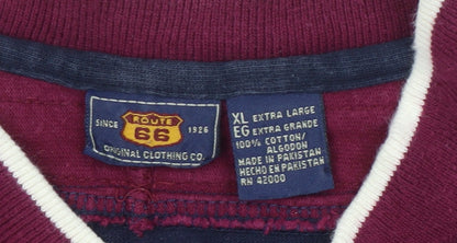 Route 66 Men's XL Multicoloured Pullover Sweatshirt
