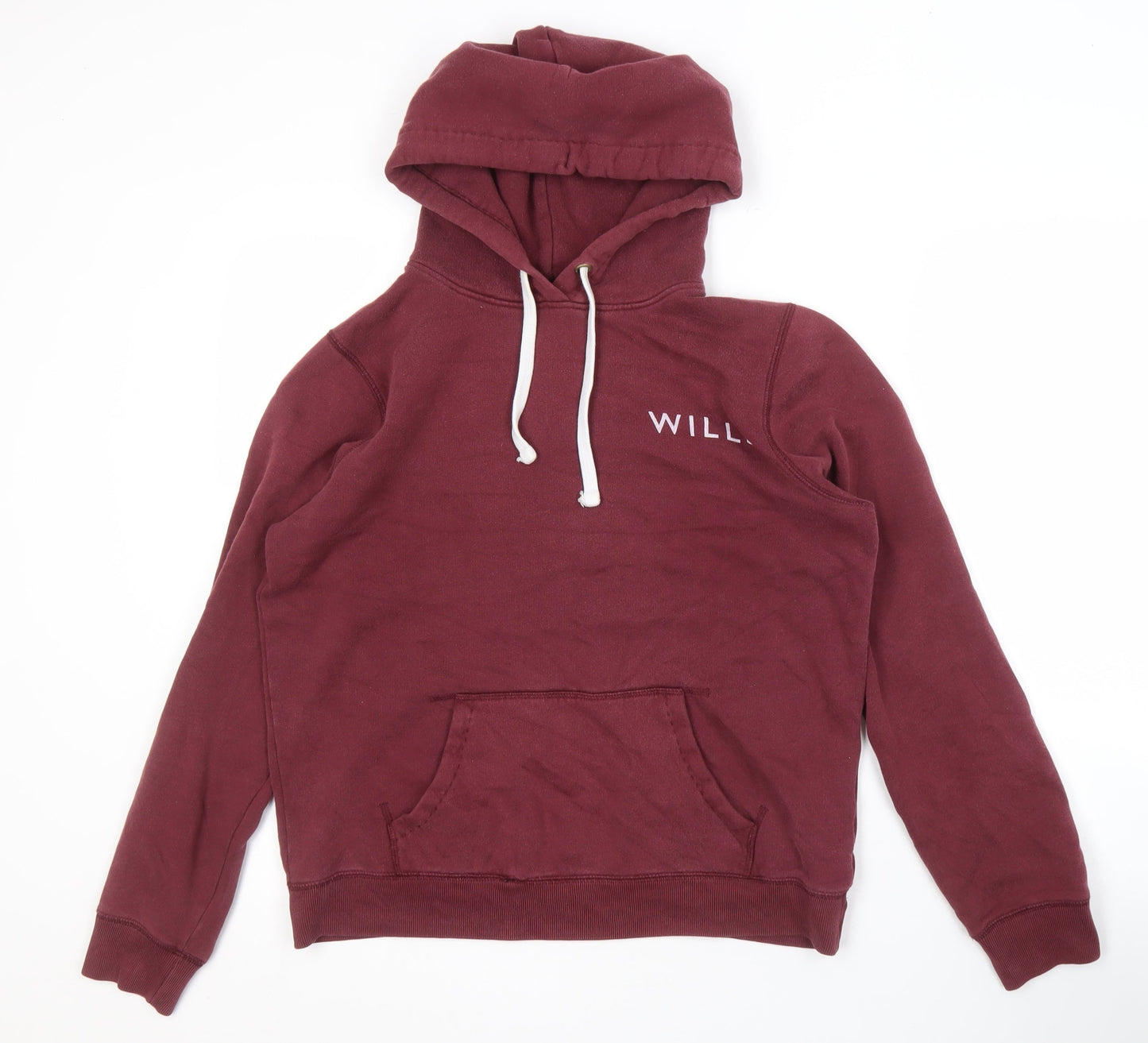 Womens UK Size 12 Jack Wills Red Pullover Hoodie