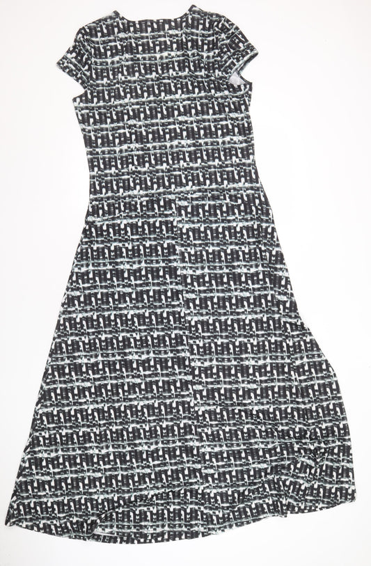 Avon Women’s Black Geometric Dress Size 14-16