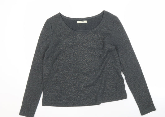 Womens UK Size S Oasis Grey Pullover Jumper