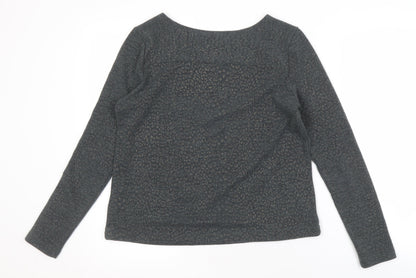 Womens UK Size S Oasis Grey Pullover Jumper