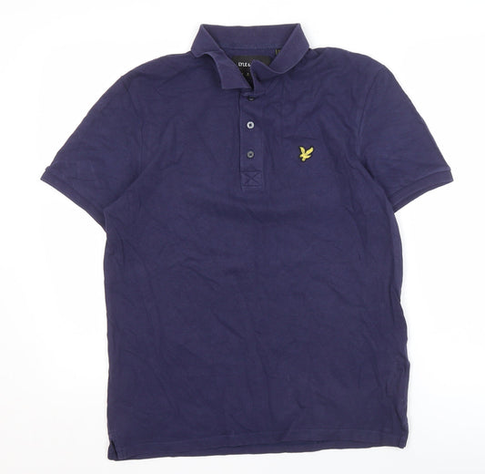 Lyle & Scott Men’s Blue Polo Shirt M