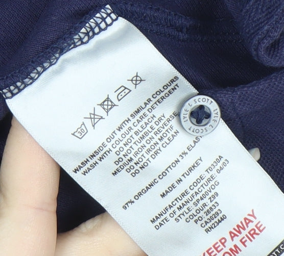 Lyle & Scott Men’s Blue Polo Shirt M