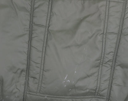 Womens UK Size 10 ETAGE Green Puffer Jacket