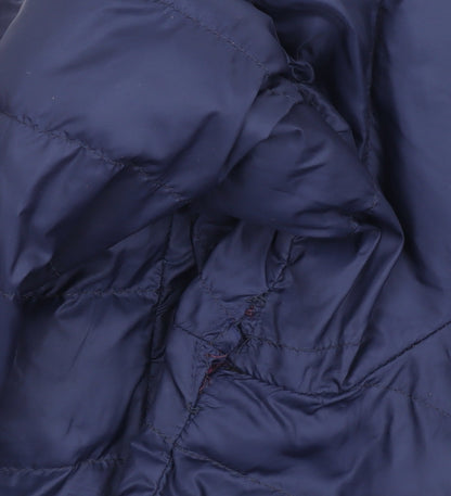 Womens UK Size S HFX Blue Puffer Jacket