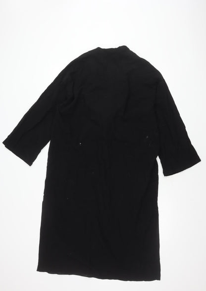 Zara Black 3/4 Sleeve Dress for Women S-M