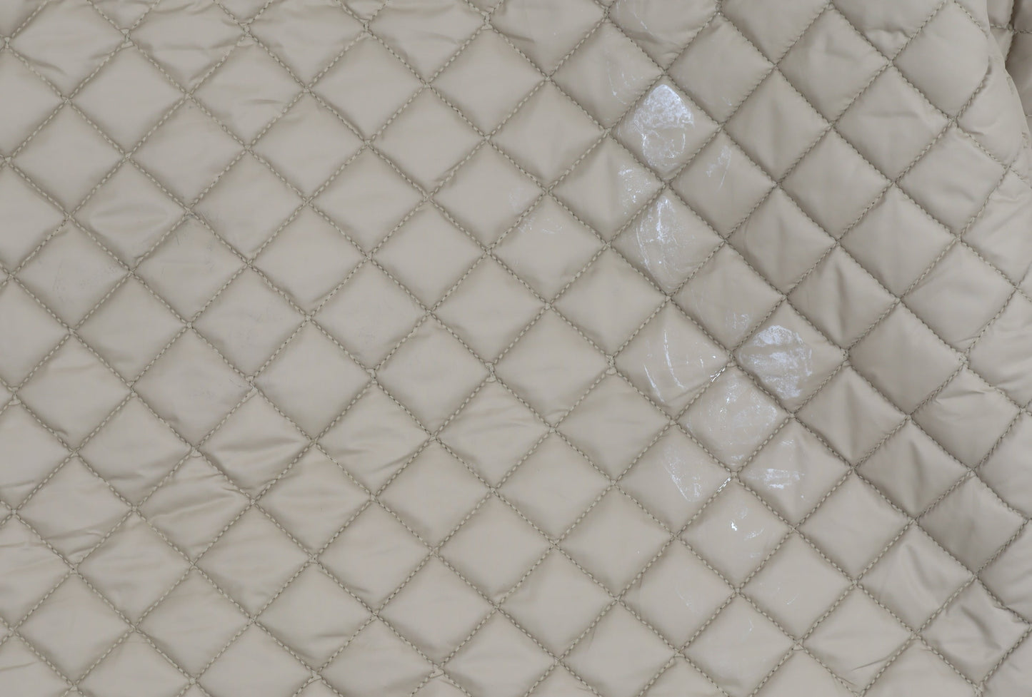 Quiz Women's Beige Quilted Jacket L Casual