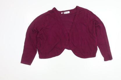 Womens UK Size 2XL bpc Purple Cardigan Jumper