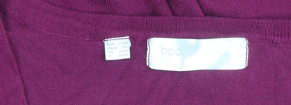 Womens UK Size 2XL bpc Purple Cardigan Jumper