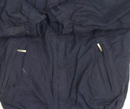 Toggi Boys Blue Basic Jacket L with Logo Accents