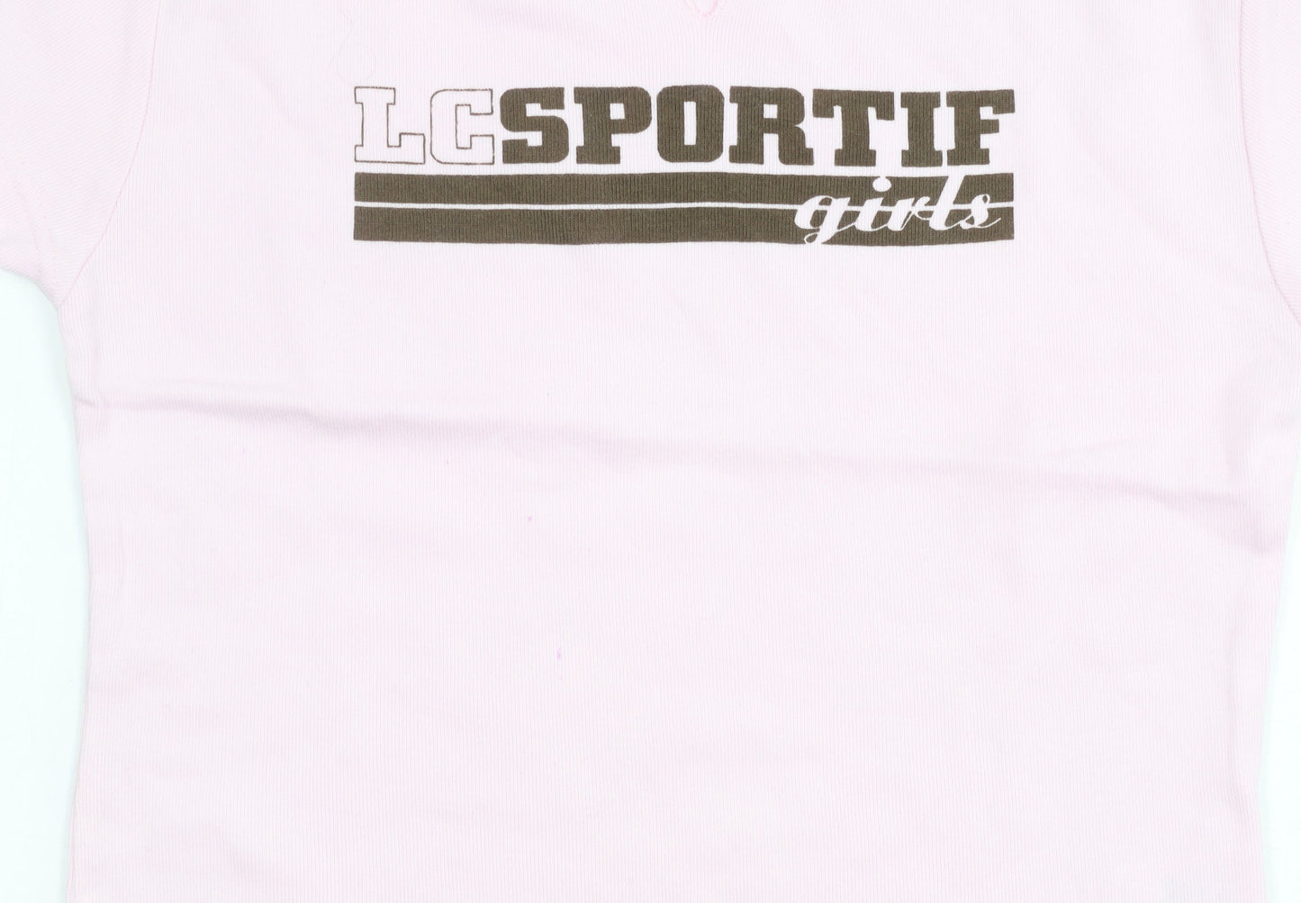 Womens UK Size 12 le coq sportif Pink Basic T-Shirt