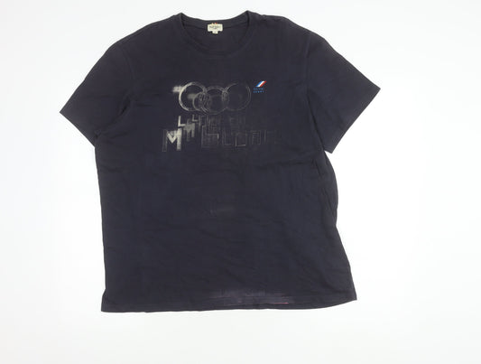 Paul Smith Men's XL Black Graphic T-Shirt