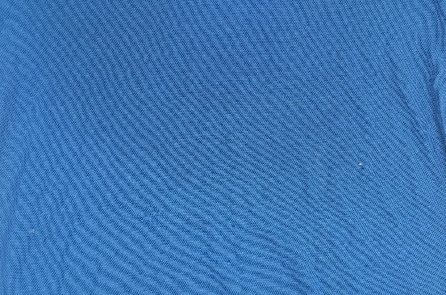 Slazenger Men's Blue Cotton Polo Shirt - Medium