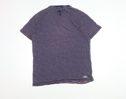 Mens UK Size L FatFace Blue  T-Shirt