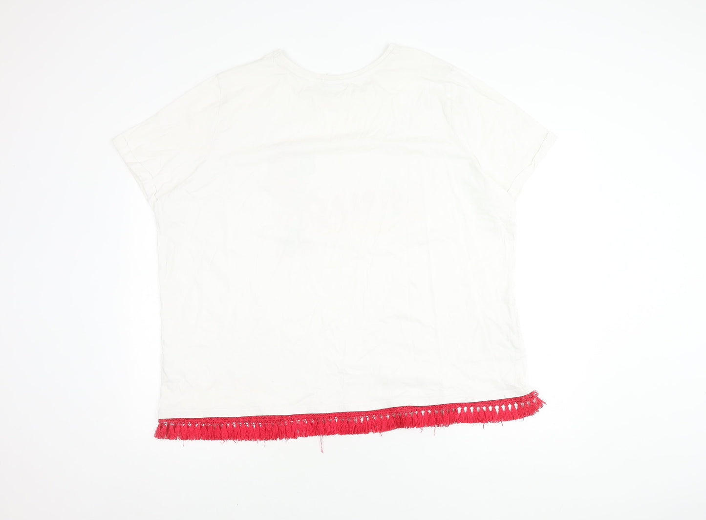 Womens UK Size 26 Disney White  T-Shirt