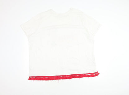 Womens UK Size 26 Disney White  T-Shirt